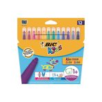 Bic Kids Couleur Baby Keçeli Boya Kalemi 12 Renk 902080