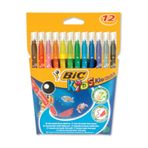 Bic Kids Couleur Ultra Yıkanabilir 12'li Keçeli Boya Kalemi