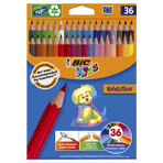 Bic Kids Evolution 36'lı Kuru Boya Kalemi