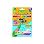Bic Kids Evolution Üçgen Jumbo Kuru Boya Kalemi 12`li Kutu 3086124001632