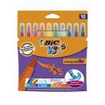 Bic Kids Keçeli Boya Kalemi 10 Renk Çok Renkli