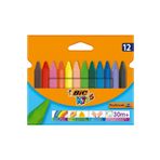 Bic Kids Plastidecor 12'Li Jumbo Ucgen Mum Pastel Boya /