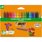 BIC Kids Plastidecor Elleri Kirletmeyen Üçgen Pastel Boya 24 Renk 8297724