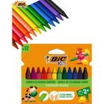 Bic Kids Plastidecor Triangle Boyama Kalemleri 12 Renk