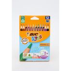 Bic Kuru Boya Kalemi 12 Li Jumbo Boy