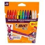 BIC Magıc Silinebilir Keçeli Boya Kalemi 10+2 Renk 920295