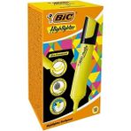 bic marking flat highlighter fosforlu kalem (ışaret kalemi) sarı 517962 (10 lu paket) - Yok