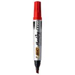 Bic Permanent Kesik Uçlu Kırmızı Markör