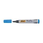 Bic Permanent Kesik Uçlu Mavi Markör