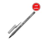 Bic Round Stic 60 Adet Siyah 1.0 mm Yağ Bazlı Tükenmez Kalem