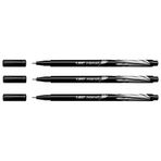 BIC set (3 kalem keçe Fineliner Intensity PTE Baguée metal Fine 0,4 mm Siyah