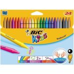 Bic Silinebilir Pastel 24'lü Kutu Renkli Çizim İçin Extra Dayanıklı Pastel Kalemler