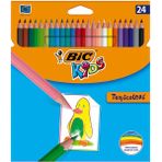 Bic Tropicolor Kuru Boya Kalemi 24'lü Paket - Renkli