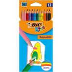 Bic Tropicolors 12'li Kuru Boya Kalemi