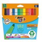 Bic Visa Jumbo Keçeli Boya Kalemi 12 Renk 8922233