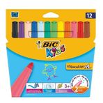 Bic Visacolor Xl Keceli Kalem Jumbo 12Li