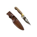 Bıçak Market S.y. Kurt Baskılı Bushcraft Av Bıçağı - Standart