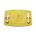 BIÇAK SAĞ-SOL 19X29CM -1.5CM AHŞAP BAMBU KAHVALTI PEYNİR SUNUM TABAK 2PEYNİR BIÇAK=AHŞAP SAPLI (5296)
