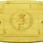 BIÇAK SAĞ-SOL 19X29CM -1.5CM AHŞAP BAMBU KAHVALTI PEYNİR SUNUM TABAK 2PEYNİR BIÇAK=AHŞAP SAPLI-Findit