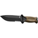 Bıçak Sevdalıları Gerber Strongarm Fixed Testere Ağızlı Kahverengi Bıçak (30-001059) - Standart