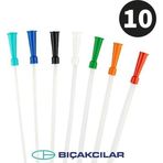Bıçakçılar Bıçakcılar Aspirasyon Sondası No: 10 (Siyah) 140 Adet - 1 Kutu