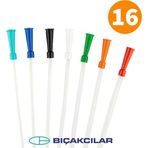 Bıçakçılar Bıçakcılar Aspirasyon Sondası No: 16 (Turuncu) 140 Adet - 1 Kutu