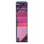 BICO Plates Bantı Silikon Esnek Renkli Direnç Bandı Seti, 5 Parça, 10-15-20-30-40 Seviye Direnç