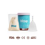 BiCUP MEDIUM Menstrual Cup FDA Onaylı, Antialerjik, Vegan, Menstrüel Kap (Regl Kabı + Sterilizasyon Kutusu)