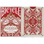 Bicycle Agenda Red Oyun Kağıdı Premium Koleksiyonluk Kartları Kart