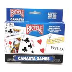 Bicycle Bisiklet 1023140 2'li Paket Canasta Kart Oyunları Standart (Sınırlı Sürüm) Sınırlı Sayıda