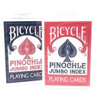 Bicycle Bisiklet Pinochle Oyun Kartları Jumbo Index 2 Güverte