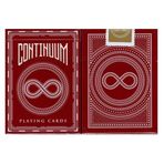 Bicycle Continuum Burgundy Oyun Kağıdı Limited Edition USPCC Koleksiyonluk iskambil Kartları