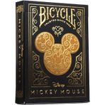 Bicycle Disney Mickey Mouse Black And Gold Premium Oyun Kağıdı İs