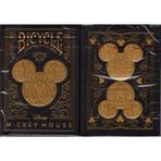 Bicycle Disney Mickey Mouse Black and Gold Premium Oyun Kağıdı iskambil Kartları