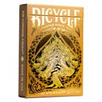 Bicycle Gold Dragon Folyo Premium Oyun Kartları, 1 Güverte