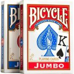 Bicycle Jumbo Index Oyun Kartları 2’li Paket Satışı – Kırmızı & Mavi
