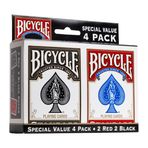 Bicycle Poker Kartı Standart Boy 4’lü paket