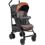 Biddy Pitty Picco Alüminyum Baston Bebek Arabası - Dark Grey Melange, Konforlu ve Sağlam, 6 kg, 3 Yıl Garanti - Füme