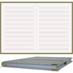 BİDEFTER Müzik Defteri (Anahtarsız)%100 El Yapımı, El Dikişi (İplik Dikiş) Özel "KETEN KUMAŞ CİLTLEME" 14,5x21 cm. (A/5) 120 Sayfa "Benzersiz Ürün""