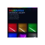 bidevre Akvaryum Ve Araç Içi Led Aydınlatma, 25 Cm, RGB değişen, 12 Volt Adaptör Ile Birlikte