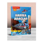 BidiBadi Harika Araçlar İlk Ansiklopedim Etkinlik Kitabı / 4D Artırılmış Gerçeklik