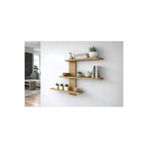 BİDOLAP MODERN DUVAR RAFI - DUVARA MONTE RAF - SALON ve ANTRE RAFI - ÇOK AMAÇLI RAF