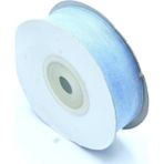 Bidoluhobi Organze Tül Kurdele 2 cm - Bebek Mavisi