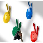 Bidoluraf El Figürlü Dekoratif Metal Askılık 4Lü Set, Elbise Askısı, Çanta Askısı,