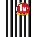 Bien Duvar Kağıtları Bien Exclusive (50CM x 2mt), 1 M² cm Siyah Beyaz Çzgili Yapışkanlı Kaplama Pvc Folyo F-06 - 50 x 200 cm