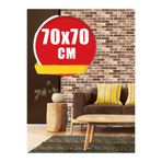 Bien Home 70x70 Cm 0,50M² 3d Dekoratif Kendinden Yapışkanlı Duvar Kaplama Panel Köpük