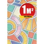 Bien Home Bien Exclusive (50CM X 2MT), 1 M² Cm Vitray Pencere Desen Şeffaf Yapışkanlı Kaplama Pvc Folyo F-60