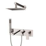Bien Krom BB25037132 Gri Water Flowbox Ankastre Banyo Bataryası