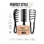Bien Professional Saç Şekillendirici Matte Wax Güçlü Tutuş Sağlayan Mucizevi Şekillendirme Tarak Seti