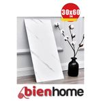 BienHome 30x60Cm Kendinden Yapışkanlı Duvar Kağıdı Esnek Köpük Paneli 3d Boyutlu Tuğla Desen Beyaz